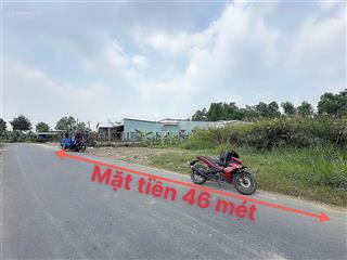 Bán 1640m² mt nhựa  tại xã tân bình, tân trụ, long an