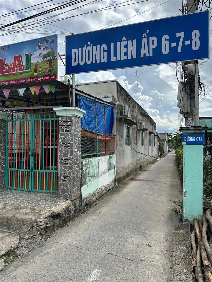 Sổ hồng riêng 350tr/206m2 ấp 6, nhựt chánh, bến lức. cách đt832 200m