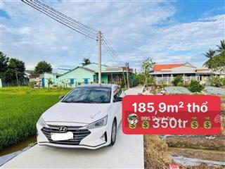 Siêu rẻ ** 350tr/186m thổ cư. xe hơi ngay đất