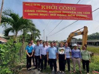 Đất thổ đường bê tông 6m  479tr. đầy đủ tiền ích