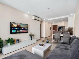 Bán gấp căn hộ the goldview quận 4 68m2 2pn 2wc 2,1 tỷ full nội thất
