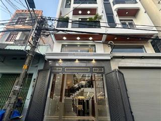 Nhà 1 trệt 4 lầu  trung mỹ tây, q.12  full nội thất cao cấp  xách vali vào ở ngay