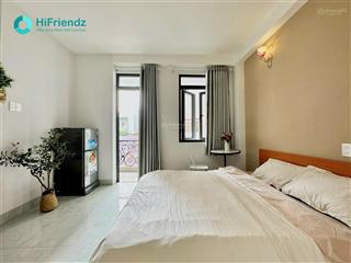 Studio ban công  full nội thất  gần trung tâm