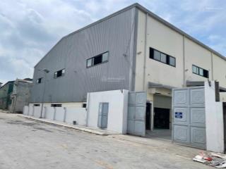 Cho thuê 1300m2 kho xưởng pccc tại cụm cn đan phượng  hà nội