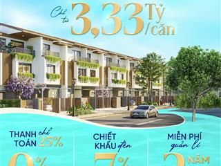 Chỉ với 3,3 tỷ sở hữu ngay nhà phố nằm trong khu đô thị sinh thái la home đầu đủ tiện nghi