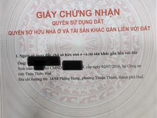 Bán nhà riêng tại 16/68 phùng hưng, giá siêu hời 3,5 tỷ, diện tích 135,6m2