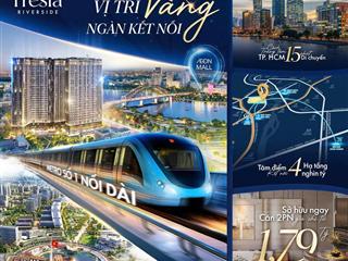 Pháp lý rõ, vị trí tiềm năng, căn hộ hiện đại, giá tốt f0 thanh toán linh hoạt  fresia riverside