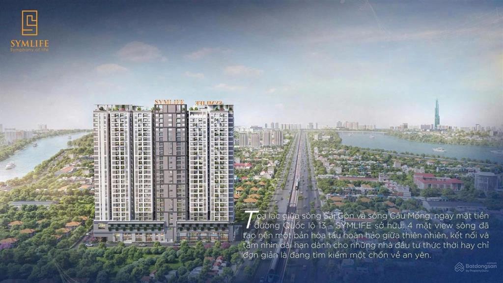 Siêu phẩm căn hộ symlife sở hữu view sông triệu đô chỉ với giá ngoại ô