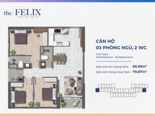 Căn hộ chung cư the felix trung tâm thuận an, bình dương, hcm