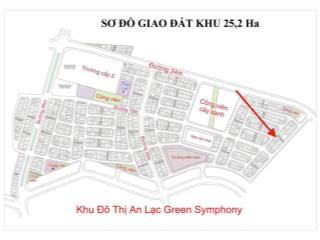 Duy nhất 1 lô góc khe thoáng đơn giá tốt nhất khu 25ha, vân canh, dt 113m2
