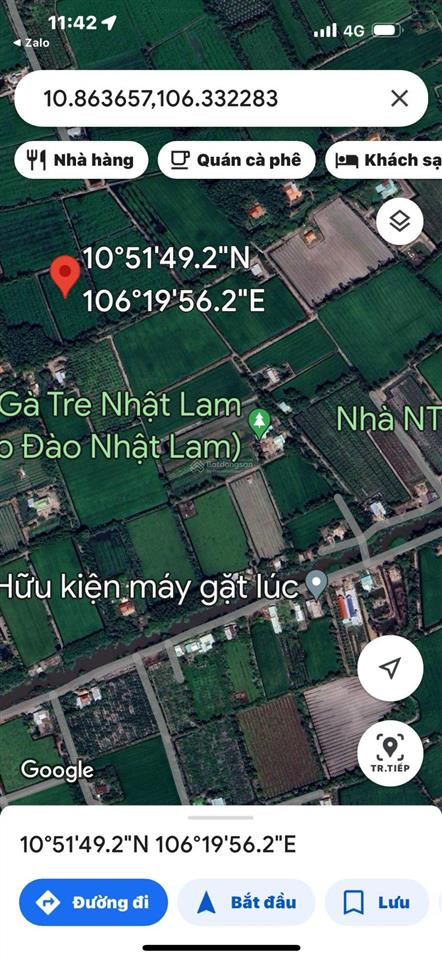 Bán đất thổ cư 1001m2 ấp an hòa, xã bình hòa bắc, đức huệ, long an