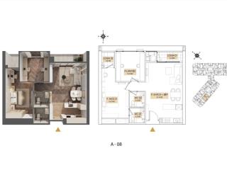 Kepler tower căn hộ a08 tầng trung đẹp