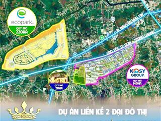 Đất nền giá rẻ đối diện eco retreat 22ha và liền kề kosy 143ha