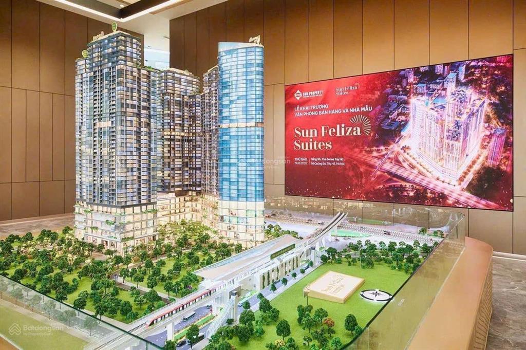 Sun feliza suites cầu giấy căn 4pn f3  17 tỷ đông nam view nội khu giá rẻ nhất