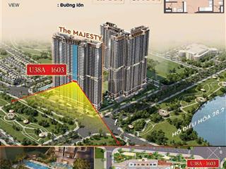 Căn hộ 2pn, 2wc tại masteri lakeside, 4,8 tỷ, 65m2 hàng hiếm