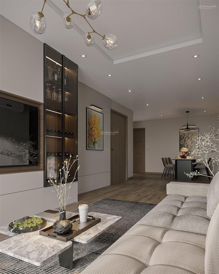 Căn hộ tầng cao 3pn  93.4m2  giá chỉ 6 tỷ, vào 1.8 tỷ nhận nhà ngay bluegem thanh trì!