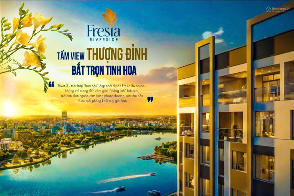 Giảm đến 180tr và trúng ngay xe vinfast vf3 khi đến với dự án fresia riverside ở trung tâm biên hòa