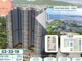 Căn view biển hàng hiếm tầng cao studio view thẳng vịnh hạ long dự án skym giá tts 1,8 tỷ