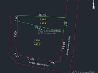 445m2 nghỉ dưỡng yên bài, thổ cư 150 m, lô góc ba mặt tiền, hậu nở nằm trên trục chính, đường thông