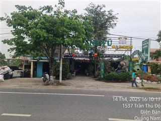 Bán nhà 2 tầng mt trần thủ độ, dt 525m2 đất ở nt đang có dòng tiền cho thuê nhà hàng