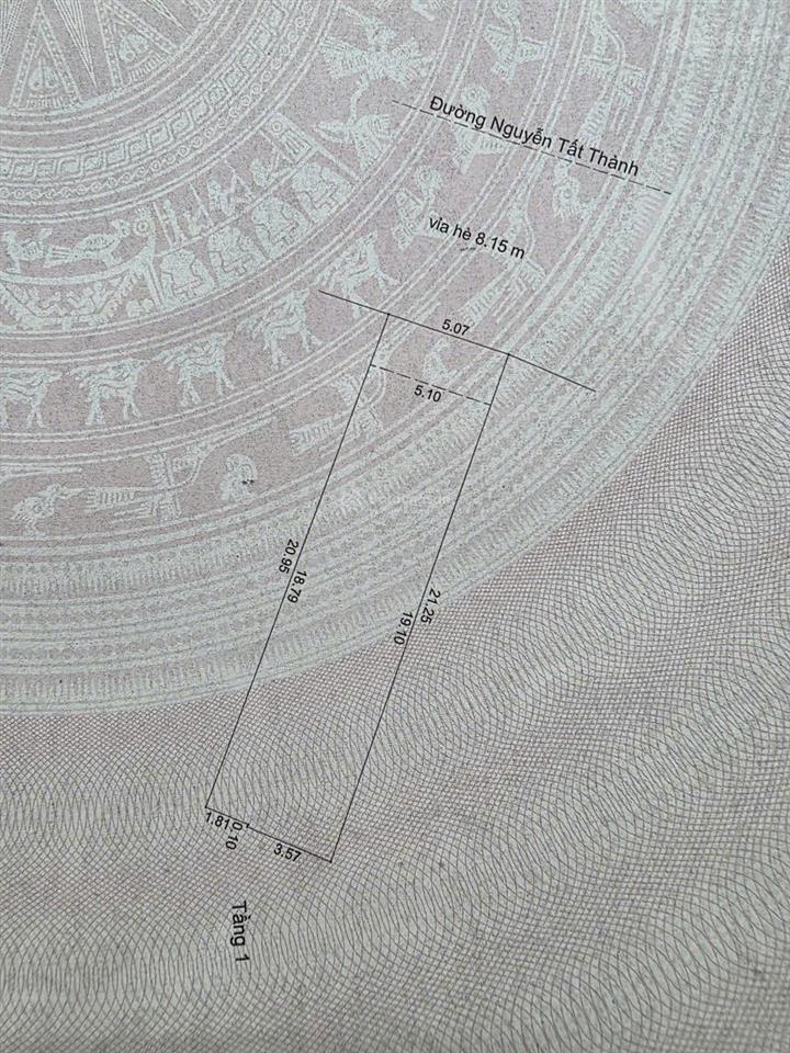 Bán nhà mặt phố nguyễn tất thành, 110.3m2, pháp lý đầy đủ giá ưu đãi