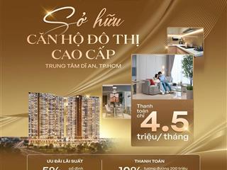 Chỉ Với 200 TRIỆU Sở Hữu SKYONE – Trả Góp 4,5 Triệu/tháng – Cơ Hội An Cư Hiếm Có