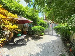 Biệt thự mini sân vườn hòa cường 174m2 1 tầng kiên cố  ngang7m  nở hậu gần chợ hoà cường