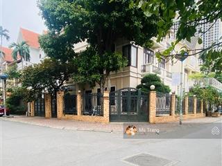 Bán biệt thự ba đình, lô góc 2mặt thoáng, vỉa hè,ô tô tránh dừng đỗ 159m2,4 tầng,mặt tiền 14.8m vip