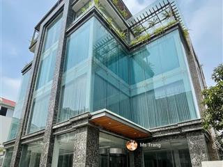 Bán biệt thự mặt phố khu đtm trung văn, nam từ liêm, 225m2*5t, mt khủng 18.3m, đẳng cấp tinh hoa