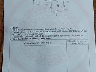 Bán đất tại xã đồng tâm, mỹ đức, hà nội, 1,3 tỷ, 83,9 m2, hàng hiếm đẹp, nhiều tiện ích