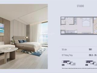 Aria baysuất ngoại giao studio giá 2,2 tỷ đông nam tầng cao, sổ đỏ lâu dài, cho thuê 30tr/ tháng