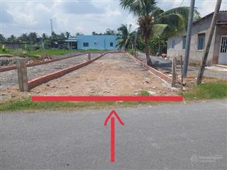 Đất dân phân lô vuông vức 178m2 chỉ 879tr tại hl13, tân trung, gò công, tiền giang pháp lí rõ ràng