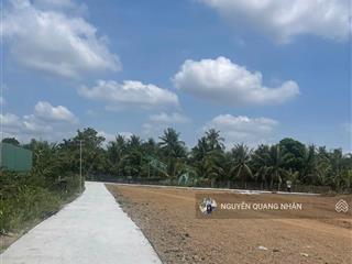 Cơ hội đầu tư  nền đất 145m2/350 triệu, shr, đất ngay mt đ.ql50, xã tân trung, gò công, tiền giang