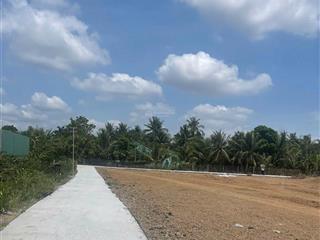 Đất nền ngay mt đường lớn ql50, gò công, tiền giang. 151m2. sổ mới cập nhật, full thổ