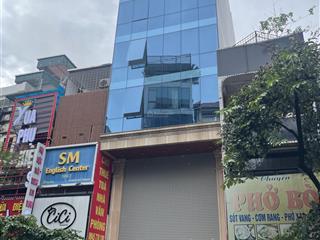 Bán tòa nhà văn phòng mặt phố trung văn quận nam từ liêm kd sầm uất vip 144m 8t mt 7.1m giá 75 tỷ