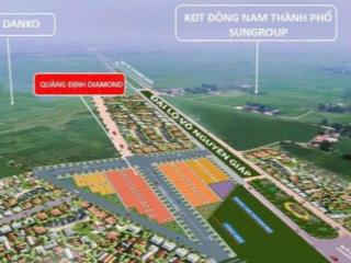 Chính chủ cần tiền bán gấp lô đất mặt đường võ nguyên giáp mb24 quảng định. có 3 đã bán 2 còn 1 lô