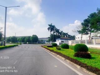 Lô góc Quang Tiến- Sóc Sơn- Kinh Doanh- Đường thông- oto tránh-85m-MT 8m- Giá đầu tư