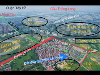 Bán đất chính chủ tại thôn lễ pháp, tiên dương