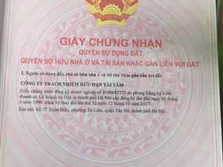 Bán lô tái định cư có sổ ở kđt tài tâm riverside mặt ql1a phủ lý hà nam  65m2 giá nhỉnh 2 tỷ