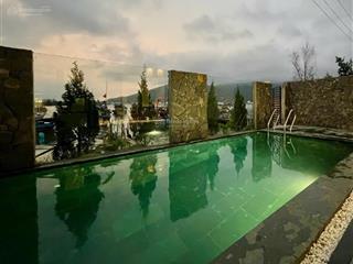 Bán căn villa vịnh thuận phước, villa hồ bơi, 180m2, mt 10m, sở hữu mặt biển riêng giá 20 tỷ có tl