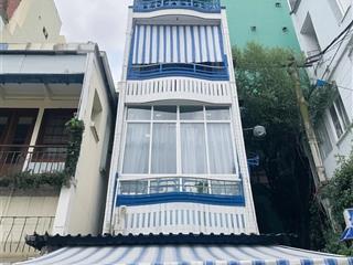 [p bàn cờ] bán nhà 4 tầng ngay chợ bàn cờ  hxh 8m nguyễn thiện thuật  21m  giá 5,8 tỷ