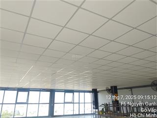 Cho thuê văn phòng mặt tiền đường nguyễn oanh