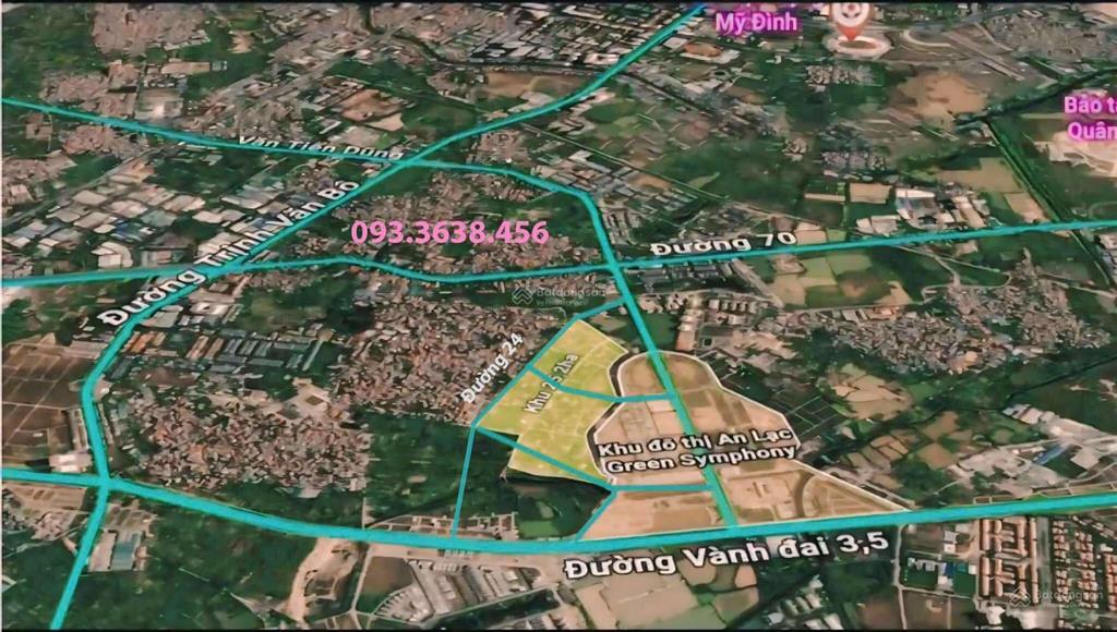 Quỹ hàng mới nhất khu đất dịch vụ vân canh 25.2ha và khu đất dv mặt đường vành đai 3.5, 40m2180m2