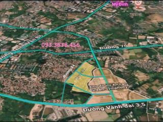 Quỹ hàng mới nhất khu đất dịch vụ vân canh 25.2ha và khu đất dv mặt đường vành đai 3.5, 46m2 180m2