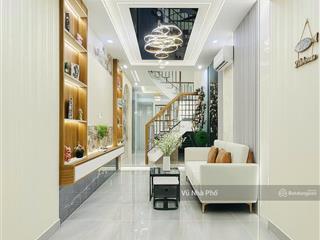 Bán nhà đẹp, phạm văn chiêu gò vấp, hẻm xe hơi, tặng hết nội thất, 42m2, nhỉnh 4 tỷ