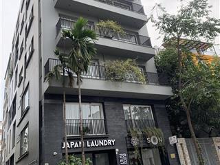 Mặt phố  lô góc  view hồ tây  85m2 mt 6m3 9 tầng 1 hầm 53tỷ tl sâu 0868 779 ***