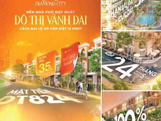 Mở bán the diamond city . 20 suất ck khủng 35%. 90m2 chỉ 1.398 tỷ.( tặng 5tr nếu sai thông tin)