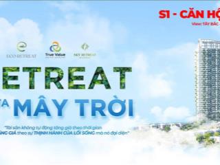 Căn hộ 3pn eco retreat tầng trung, view sông, giá gốc cđt chỉ 4,613 tỷ