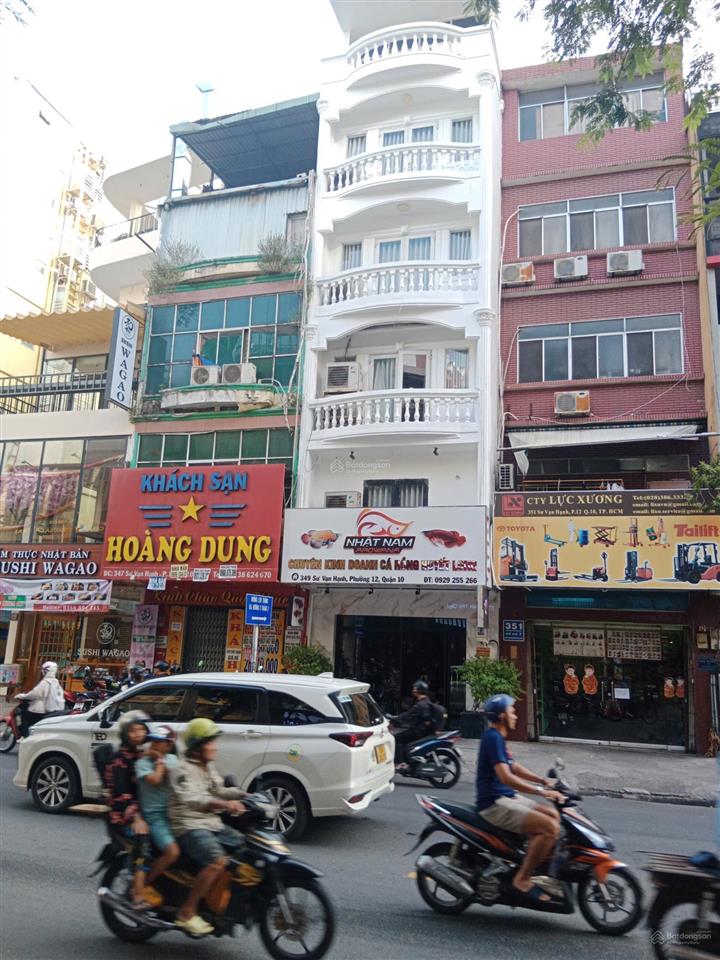 Bán nhà mặt tiền sư vạn hạnh 4.5x17m cho thuê 70 triệu/tháng, giá bán 29 tỷ