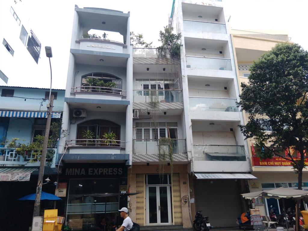 Bán nhà mặt tiền ngay nhiêu tâm, 4x15m, 6 tầng thang máy cho thuê 80tr/th, chỉ 22,5 tỷ